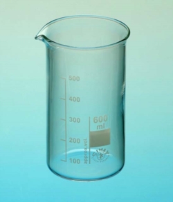 Bicchiere graduato 600 ml in vetro